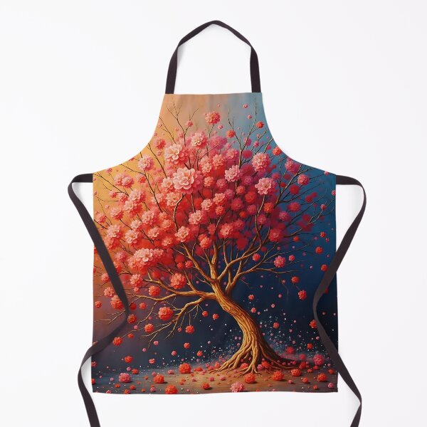 Item preview, Paradise Bloom Tree - Impasto Floral Fantasy Art designed and sold by VA Design.