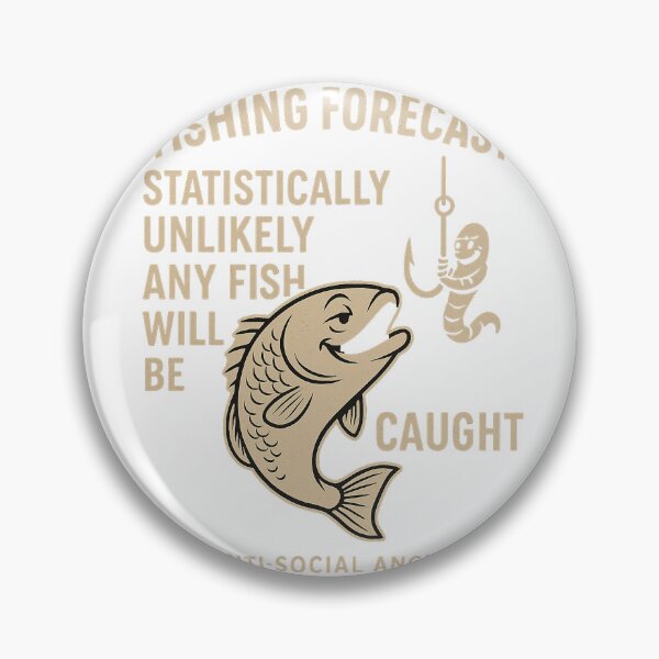 Item preview, Fishing Forecast: Statistically Unlikely Catch designed and sold by unclejohncorner.