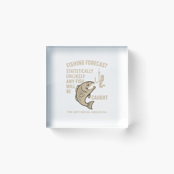 Item preview, Fishing Forecast: Statistically Unlikely Catch designed and sold by unclejohncorner.