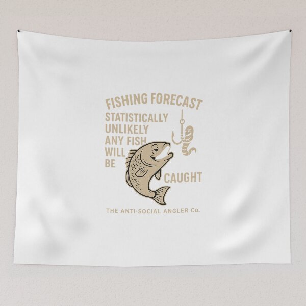 Item preview, Fishing Forecast: Statistically Unlikely Catch designed and sold by unclejohncorner.