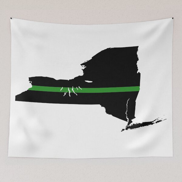 Item preview, New York State Thin Green Line designed and sold by PhilbonianDezin.