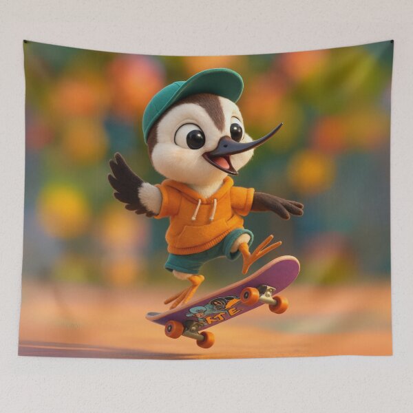Item preview, Skater Avocet designed and sold by Sillytoe.
