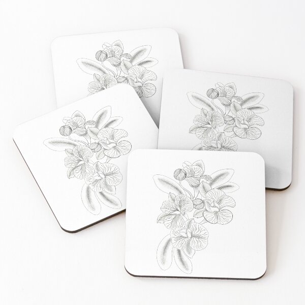 Item preview, White orchids designed and sold by Elifndz.