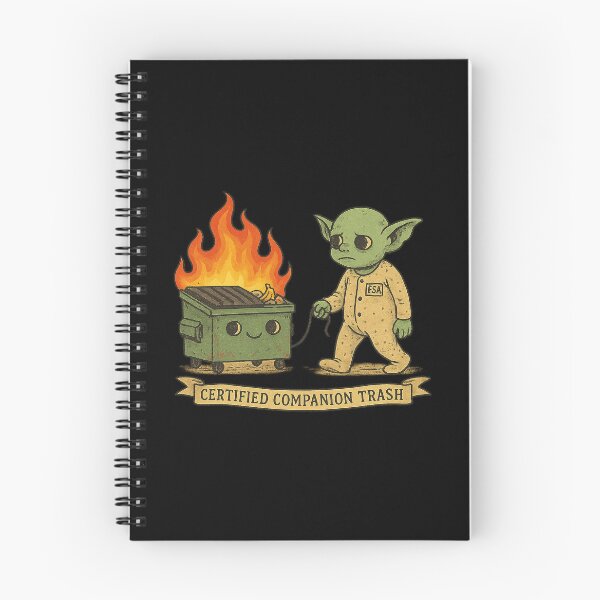 Item preview, Certified Companion Trash – Emotional Support Dumpster designed and sold by TrashCultSupply.