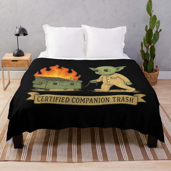 Item preview, Certified Companion Trash – Emotional Support Dumpster designed and sold by TrashCultSupply.