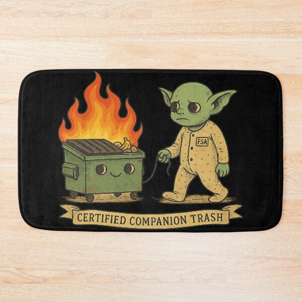 Item preview, Certified Companion Trash – Emotional Support Dumpster designed and sold by TrashCultSupply.