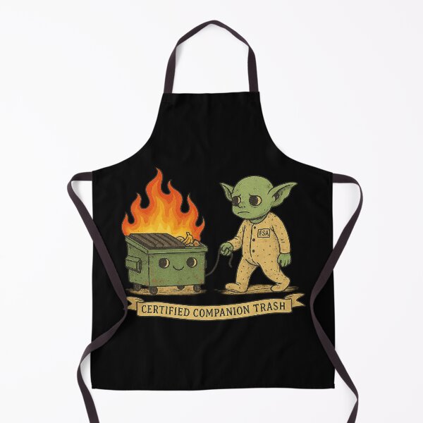 Item preview, Certified Companion Trash – Emotional Support Dumpster designed and sold by TrashCultSupply.