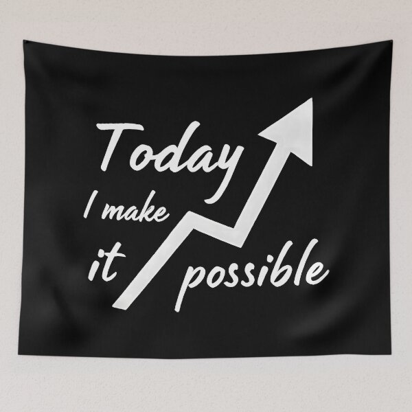 Item preview, Today I Will Make It Possible designed and sold by Simple_Designs.