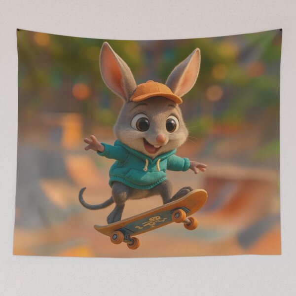 Item preview, Skater Bilby designed and sold by Sillytoe.