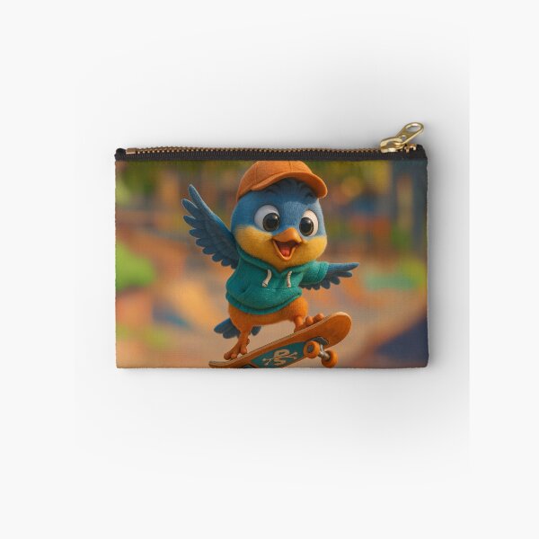 Item preview, Skater Bird designed and sold by Sillytoe.