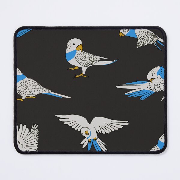 Item preview, Blue Parakeets designed and sold by Leapingdoe.