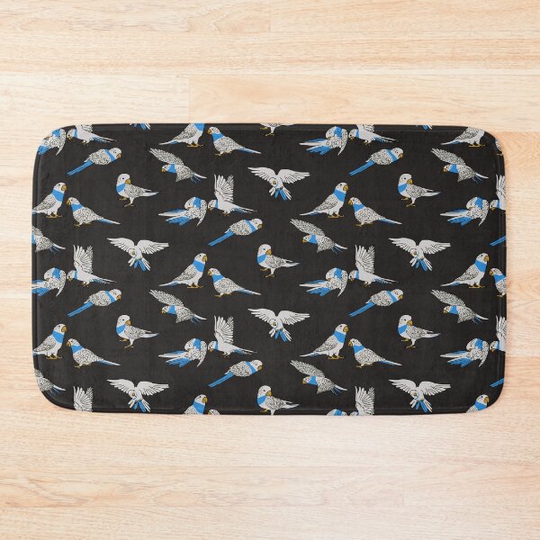 Item preview, Blue Parakeets designed and sold by Leapingdoe.