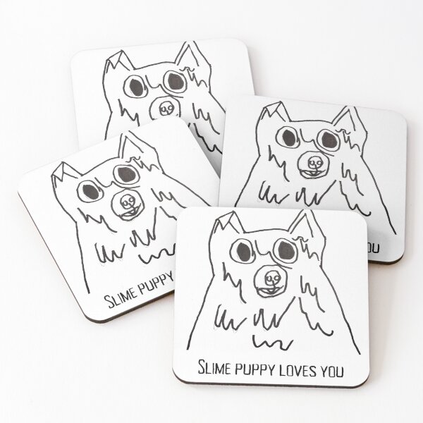 Item preview, Slime Puppy Loves You designed and sold by GoatAndCamel.