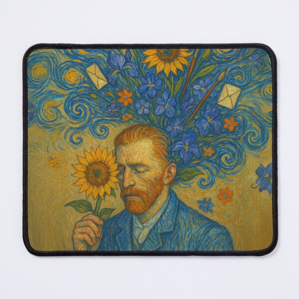 Item preview, Van Gogh’s Blooming Mind designed and sold by InnaPo ⭐⭐⭐⭐⭐.