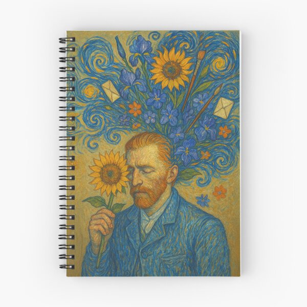 Item preview, Van Gogh’s Blooming Mind designed and sold by InnaPo ⭐⭐⭐⭐⭐.