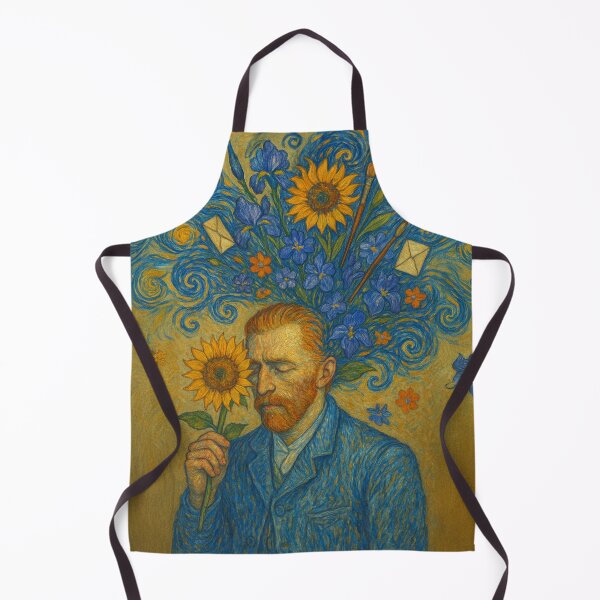 Item preview, Van Gogh’s Blooming Mind designed and sold by InnaPo ⭐⭐⭐⭐⭐.