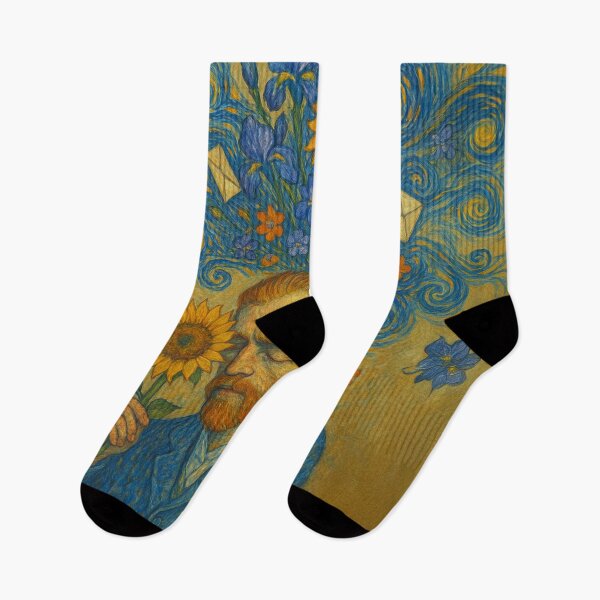 Item preview, Van Gogh’s Blooming Mind designed and sold by InnaPo ⭐⭐⭐⭐⭐.