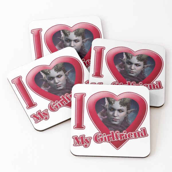 Item preview, I Love My Girlfriend Alfira - BG3 designed and sold by Jenna Cage.