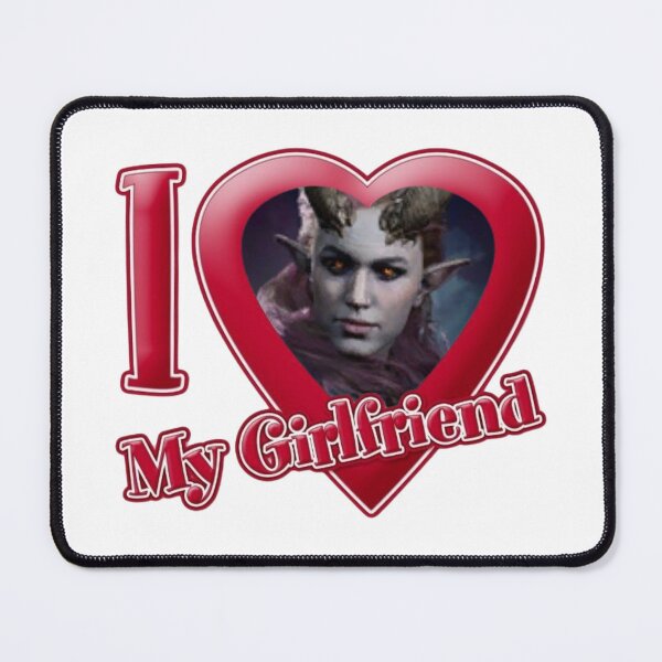 Item preview, I Love My Girlfriend Alfira - BG3 designed and sold by Jenna Cage.