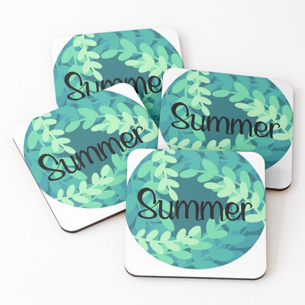 Item preview, Green Summer leaves graphic designed and sold by ceilidhemm.