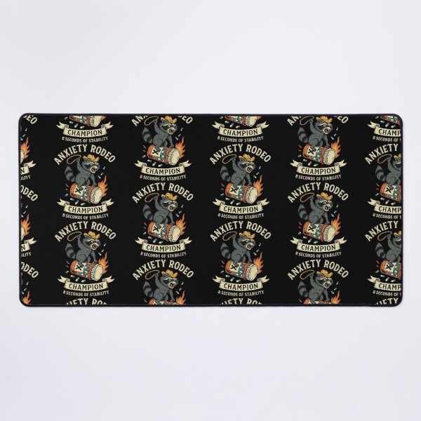 Item preview, Anxiety Rodeo Champion – 8 Seconds of Stability designed and sold by TrashCultSupply.