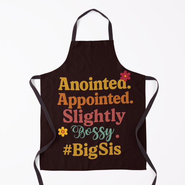 Item preview, Anointed & Slightly Bossy – Funny Big Sis Christian Design for Girls designed and sold by BlessedHandsDesigns.