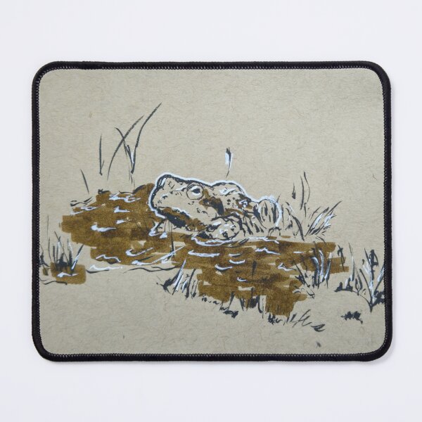 Item preview, Frog Sitting In a Puddle Fine Art designed and sold by Black-Spiral.
