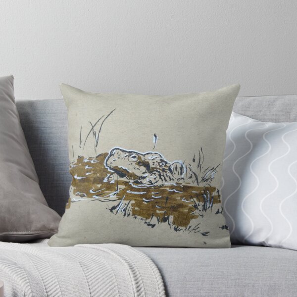 Item preview, Frog Sitting In a Puddle Fine Art designed and sold by Black-Spiral.