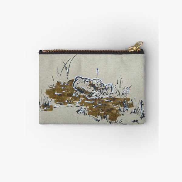 Item preview, Frog Sitting In a Puddle Fine Art designed and sold by Black-Spiral.
