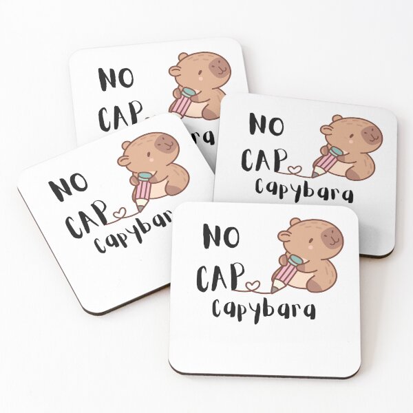 Artikelvorschau, Keine Kappe Capybara entworfen und verkauft von AutisticShark.