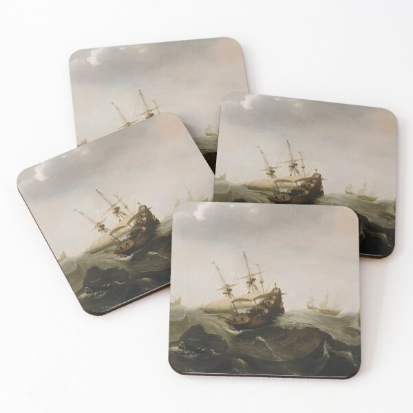Item preview, Storm Riders: Vintage Ships in a Wild Sea designed and sold by Timeless Ink.