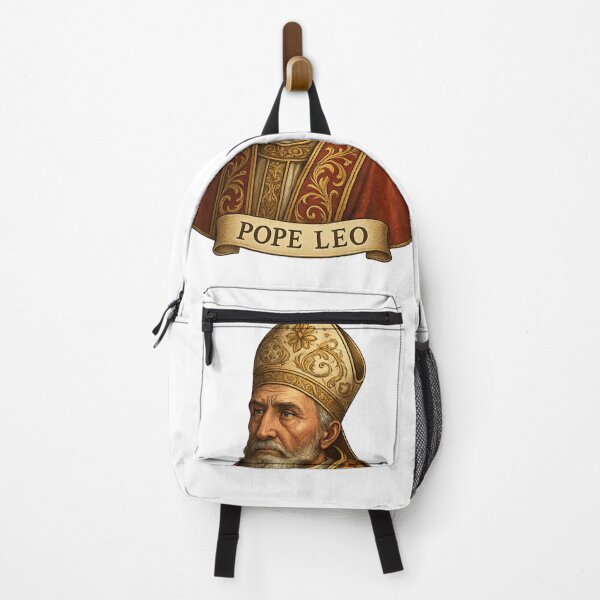 Item preview, Pope Leo Regal Religious Portrait in Classical Style designed and sold by LunaMarkos.