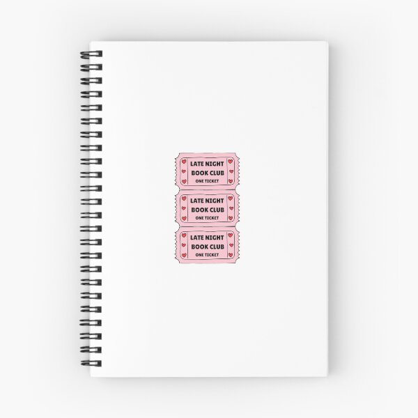 Item preview, Late Night Book Club Movie Stub designed and sold by paigelarae1127.