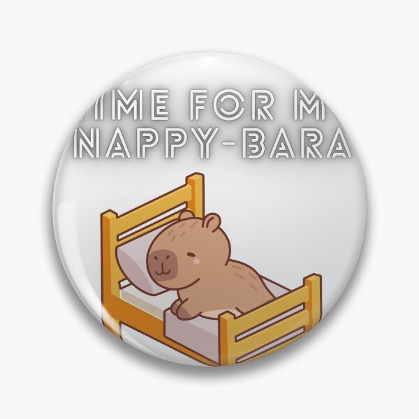 Item preview, Nap time capybara  designed and sold by AutisticShark.