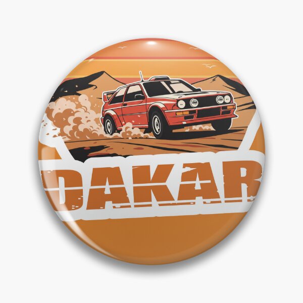 Item preview, Dakar Rally Car - Vintage Sunset Graphic designed and sold by KiwiRider.