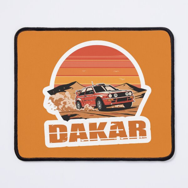 Item preview, Dakar Rally Car - Vintage Sunset Graphic designed and sold by KiwiRider.