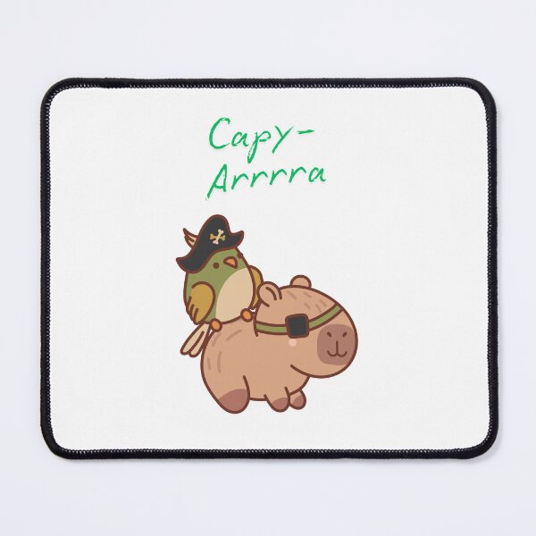 Item preview, Pirate capybara designed and sold by AutisticShark.