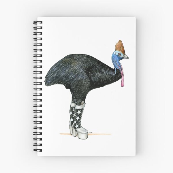 Item preview, Cassowary in KISS Boots designed and sold by JimsBirds.