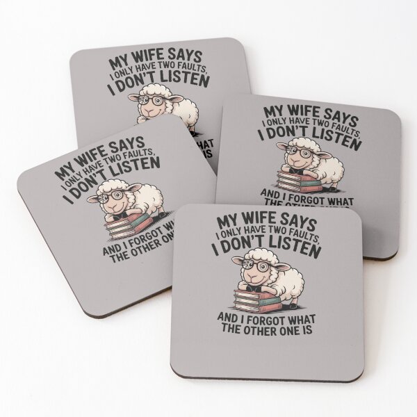 Item preview, My Wife Says I Only Have Two Faults  designed and sold by artofProduct.