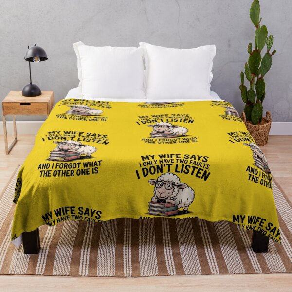 Item preview, My Wife Says I Only Have Two Faults  designed and sold by artofProduct.