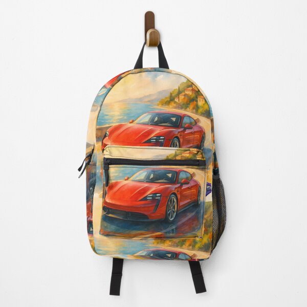 Item preview, Porsche Taycan Fanart (Red) designed and sold by Peterson Designs.