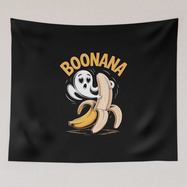 Item preview, Boonana – Ghost Meets Banana! designed and sold by GL!TCH LAB.