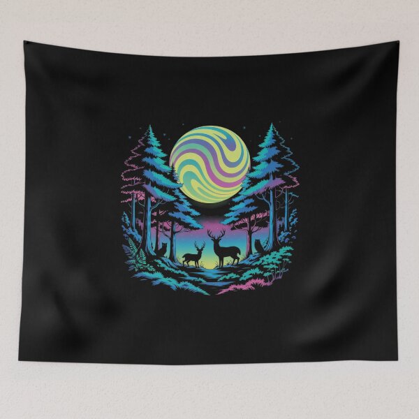 Item preview, Psychedelic Rainbow Mountains designed and sold by elglotonmusical.
