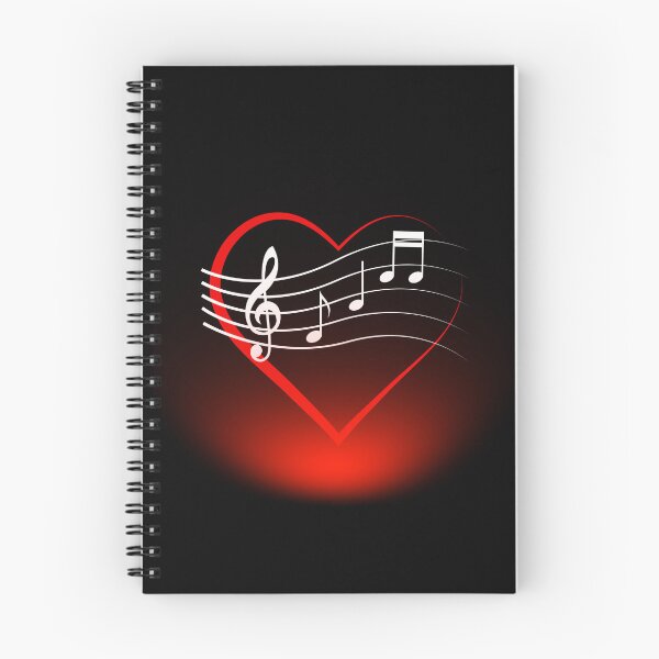 Item preview, Heart Music Everywhere Original Graphic Artwork designed and sold by BrightrDayMusicArt.
