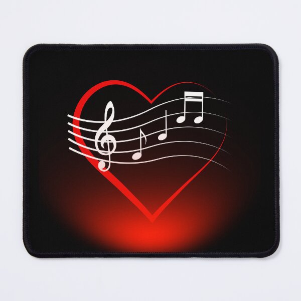 Item preview, Heart Music Everywhere Original Graphic Artwork designed and sold by BrightrDayMusicArt.