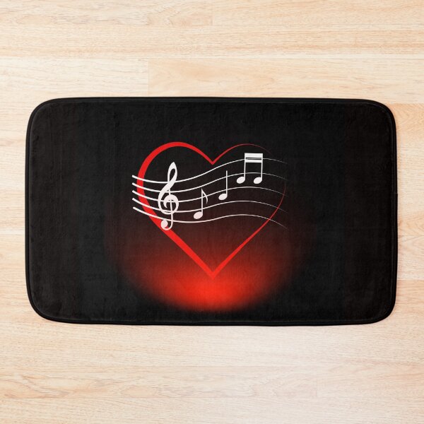 Item preview, Heart Music Everywhere Original Graphic Artwork designed and sold by BrightrDayMusicArt.