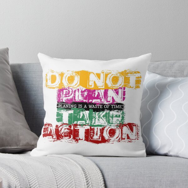 Item preview, Planning Is A Waste Of Time designed and sold by Bearded Jester Designs.