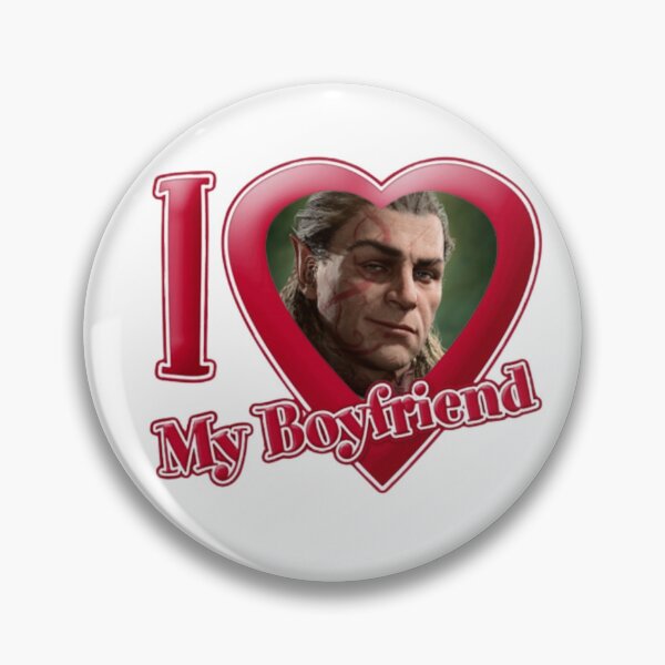 Item preview, I Love My Boyfriend Halsin - BG3 designed and sold by Jenna Cage.
