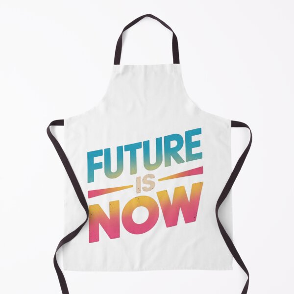 Item preview, Future Is Now – Retro Gradient Inspirational Quote designed and sold by EpicMediaShop.