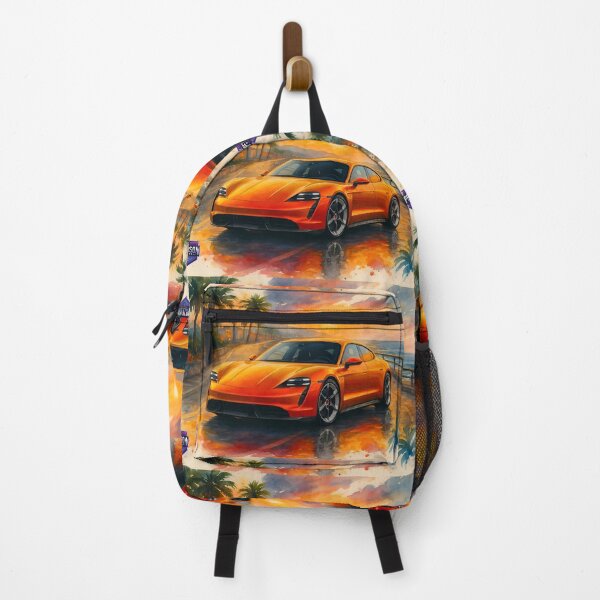 Item preview, Porsche Taycan Fanart (Orange) designed and sold by Peterson Designs.